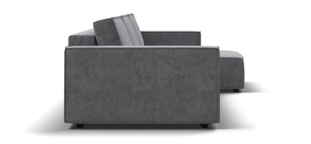 Угловой диван BOSS SOFT MODOOL MAX Велюр Royal агат