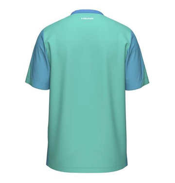 Мужская теннисная футболка Head Slice - tourquoise/blue