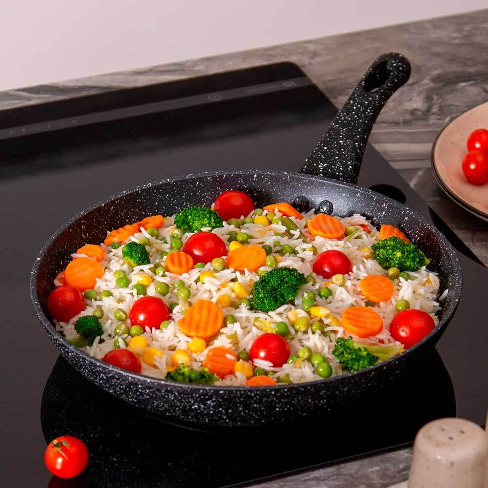 Сковорода 26см "Black marble"