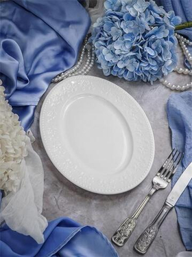 Блюдо овальное 25,5x18,8 см h 2,4 см, фарфор, Primavera