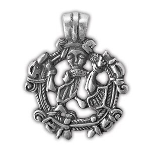 Амулет защитный LEGEND Nordic Mystery Сигурд побеждающий Фафнира