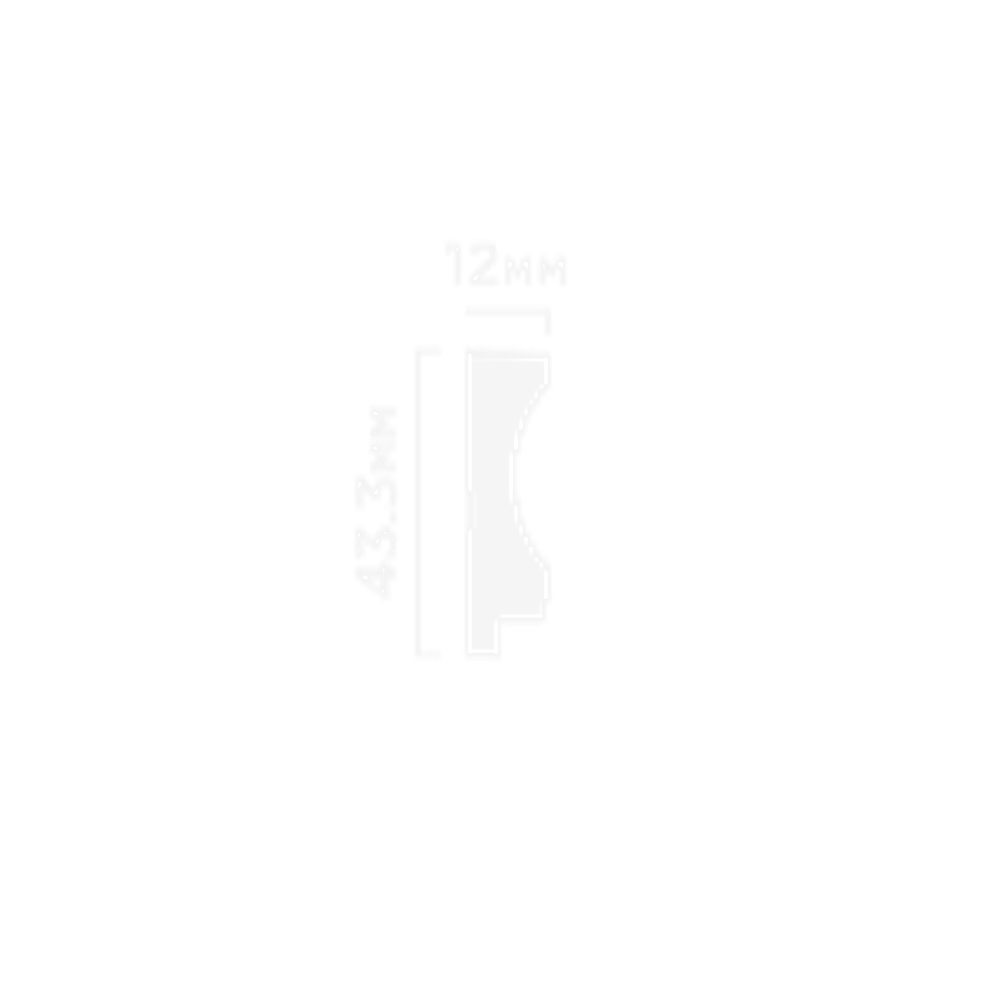 Финишный молдинг HiWood, 270x4,3 см