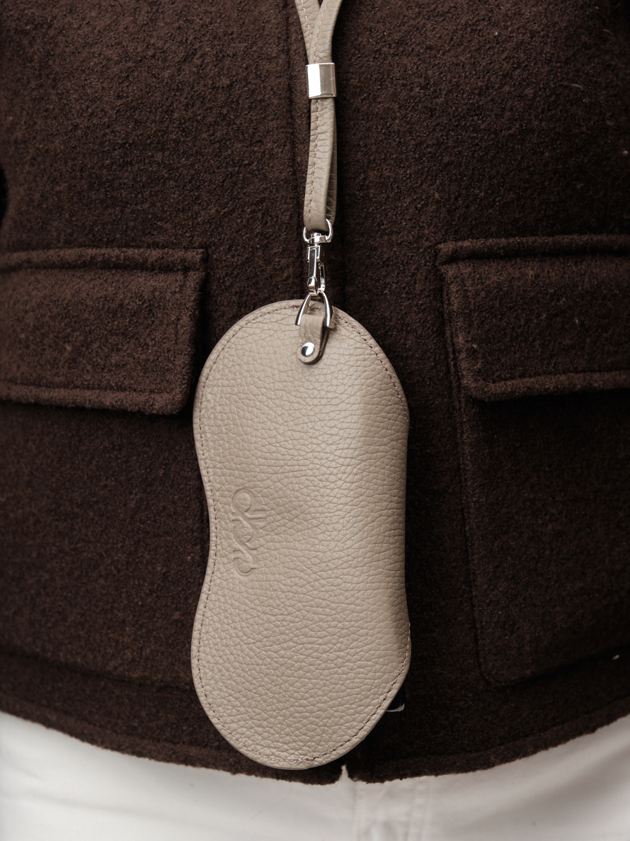 Футляр для очков / очечник DBR 15-82 серо-коричневый