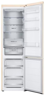 Холодильник LG GC-B509FEPW бежевый