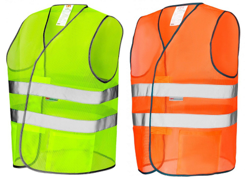 Жилет Авто сигнально-оранжевый/желтый