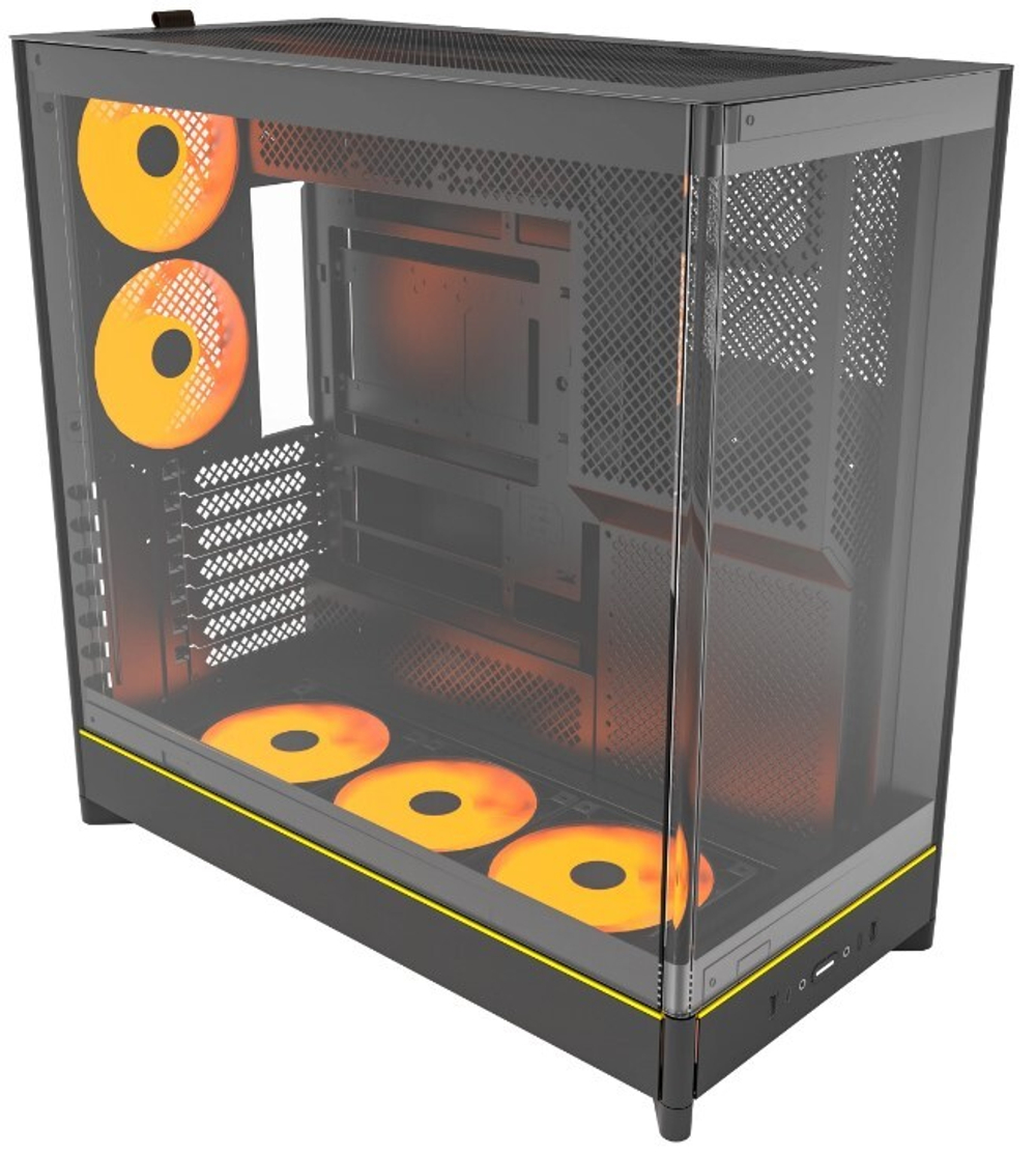Корпус ATX Montech HS02 PRO BLACK