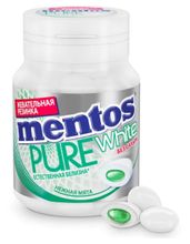 Жевательная резинка Mentos Нежная мята 54 г, 6 шт