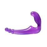 Фиолетовый безремневой страпон Galileo - 19 см. (Цвет: фиолетовый)