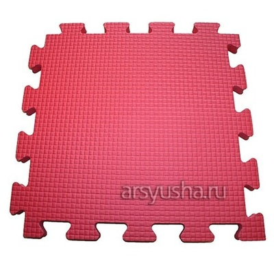 Коврик-пазл BABYPUZZ (4 плиты 50x50x1см, 1кв.м./уп) Красный от 100 шт.