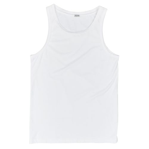 Мужская майка белая HOM SUPREME COTTON Tanktop 401332_400003