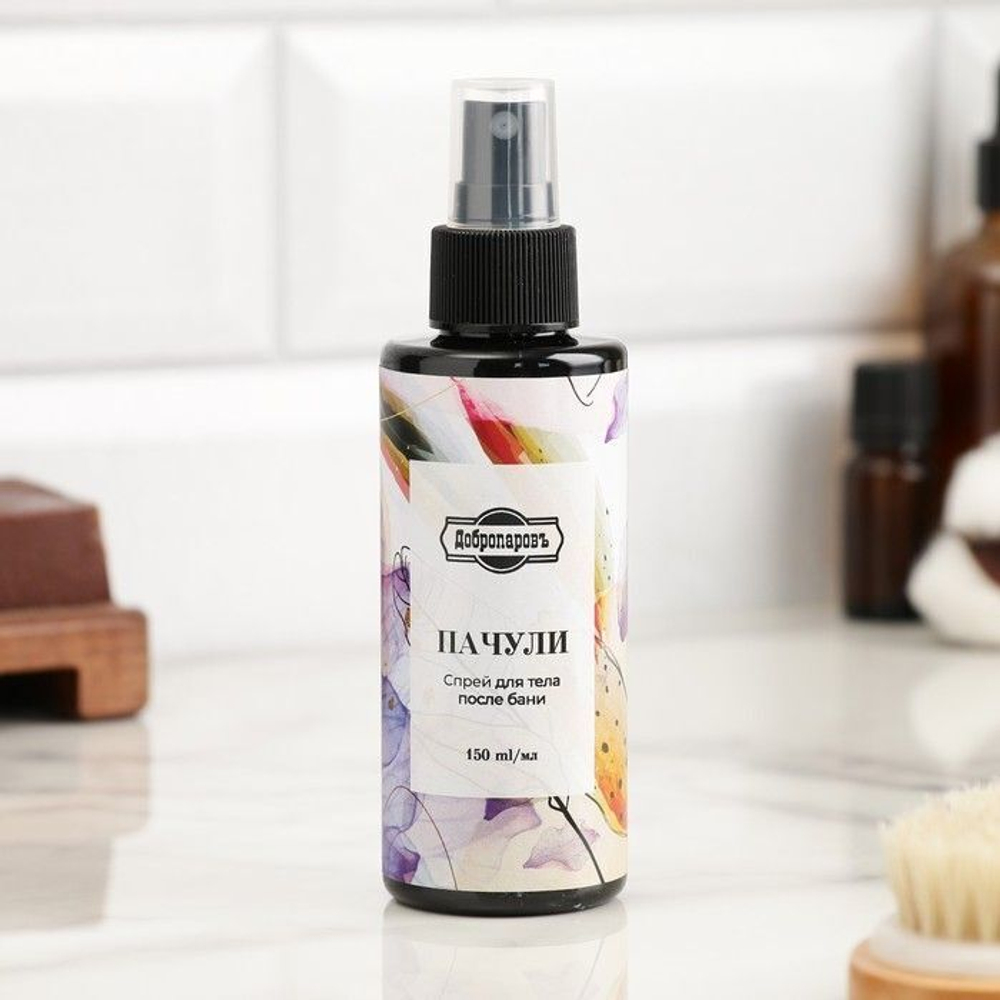 Спрей для тела после бани «Древесные ноты и пачули» - 150 мл. (Цвет: не задано)