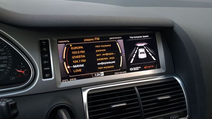 Магнитола для Audi Q7 2009-2015 (MMI 3G) - RDL-8802 монитор 10.25" на Android 14, Быстрая, CarPlay, 4G SIM-слот