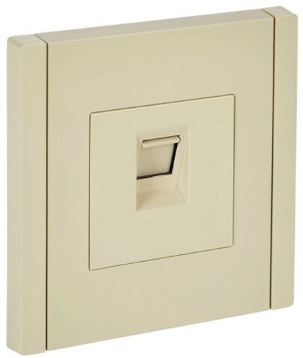 Розетка компьютерная RJ45 кат.5E FORTE&PIANO FP432 ваниль IEK FP-K10-1-K10