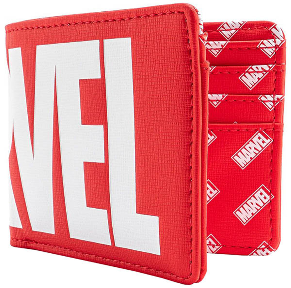 Кошелек Funko LF: Marvel: Logo Red Bi-Fold Wallet