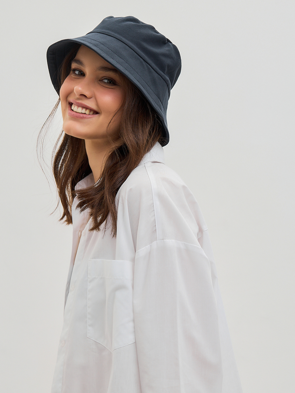 Панамка трикотажная МИЯ (Графит)