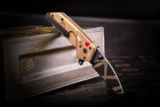 Складной нож Extrema Ratio 133MF0DWT - -танто "MEDIUM FOLDERS" c клинком из стали Böhler N690, рукоять Anticorodal®