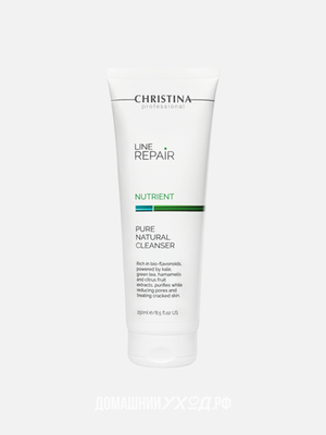 Легкий натуральный очищающий гель Line Repair Nutrient Pure Natural Cleanser, Christina, 250 мл