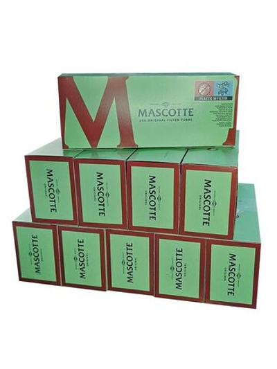 Гильзы для сигарет "Mascotte" Original 10х200шт Ацетатный фильтр (Комплект)