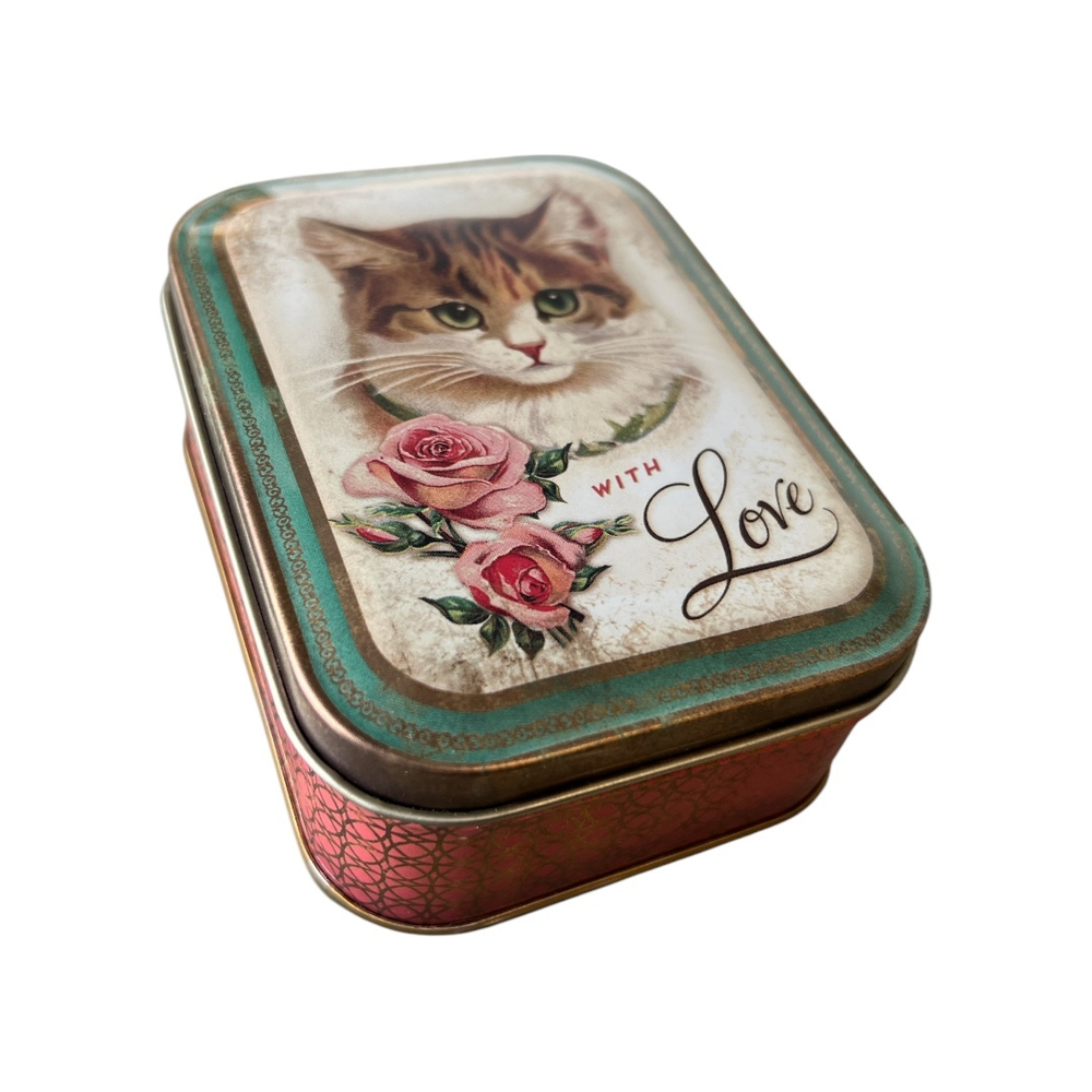 Коробка жестяная Котёнок