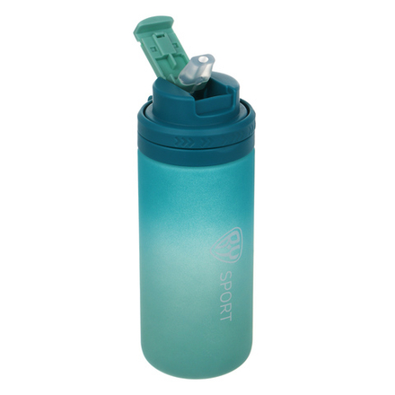 Бутылка для воды тм BY SPORT, 620мл, 20х7,5см, PC, PP, 3 цвета