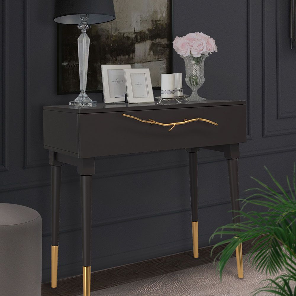 Консоль Арт Колор matte Стайл Голд Терпкий коричневый матовый