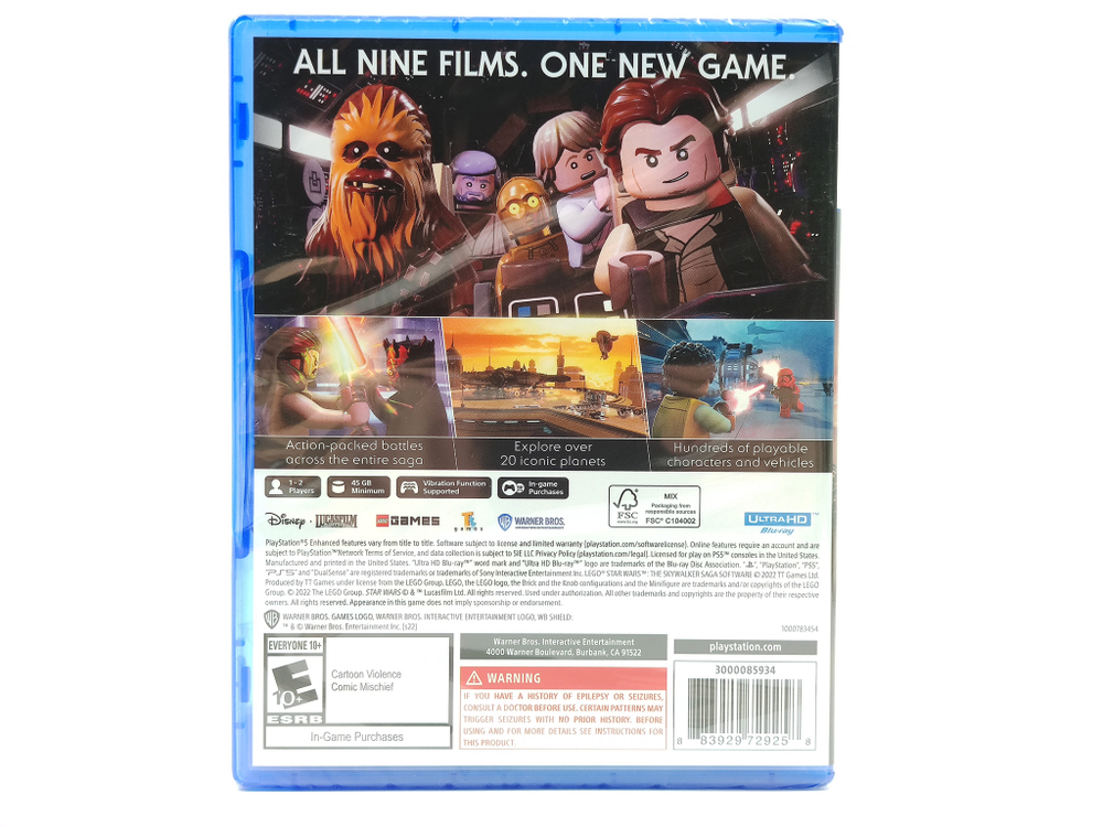 Игра LEGO Star Wars: The Скайволкер Сага для PS5