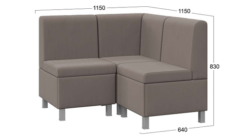 Диван угловой «Каир» ГН №4 Исп.2