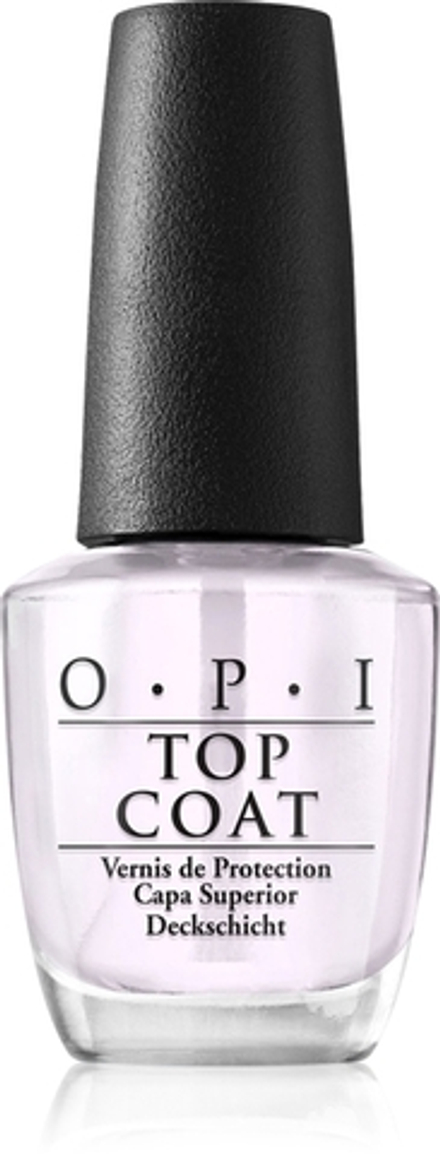 OPI Top Coat - Лак для ногтей с высокой степенью покрытия, 15 ml