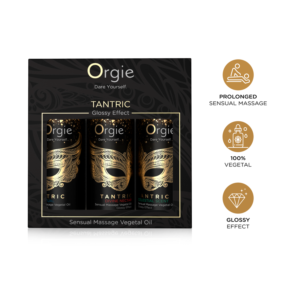 Набор массажных масел Orgie TANTRIC KIT MINI SIZE COLLECTION 3 x 30ml