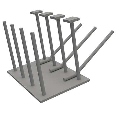 Закладная деталь 400х300 мм МН 316-2