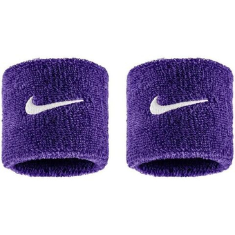 Напульсник теннисный Nike Swoosh 2P - court purple/white
