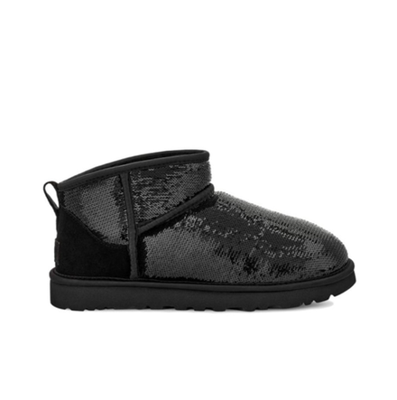 UGG Угги Classic Ultra Mini Mirror, черный