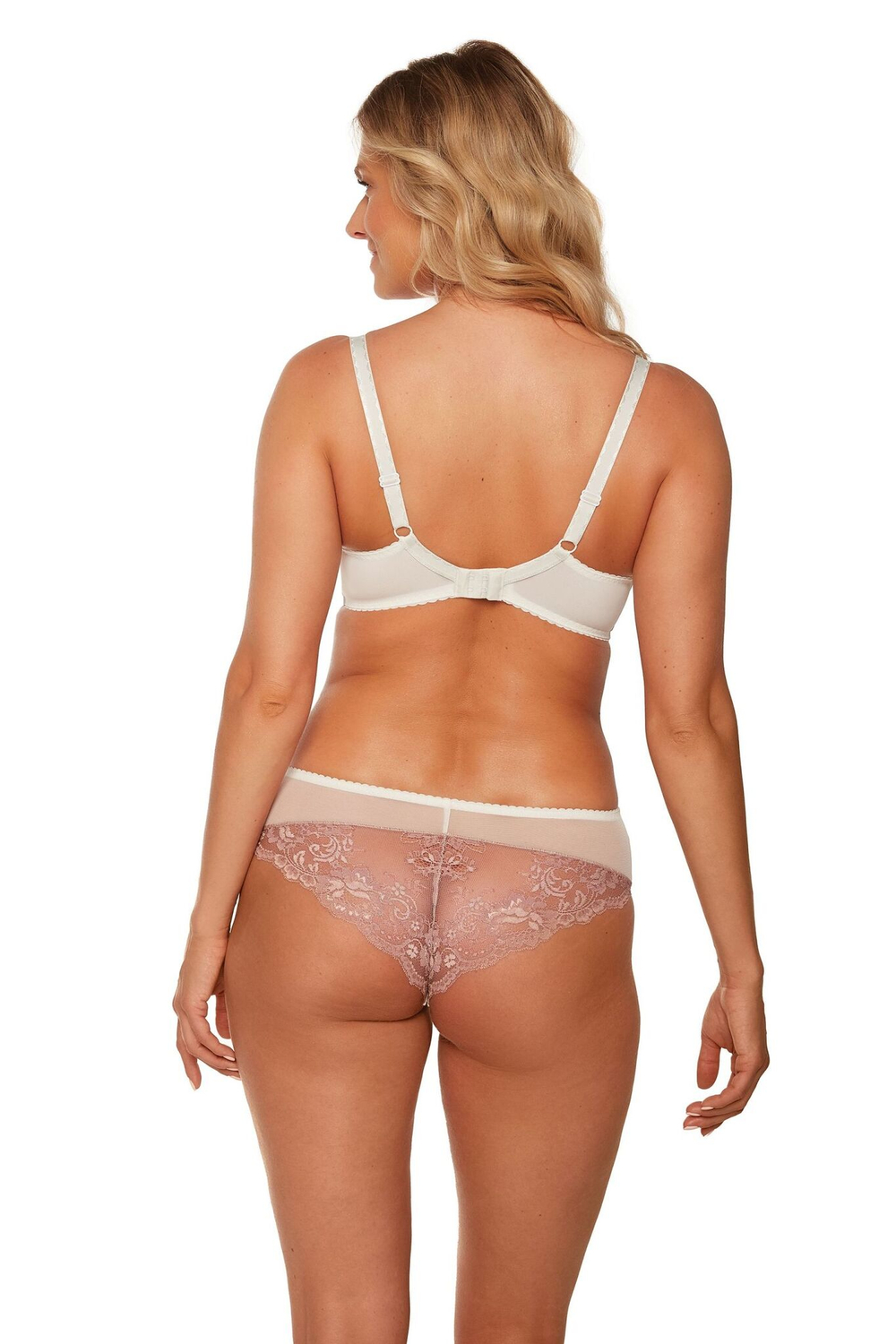 Бюстгальтер Ranita с розовым кружевом на чашке (Размер: 70H) (Цвет: розовый)