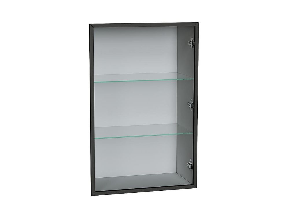 Фасад высокий со стеклом Ф-46Н AL в алюминиевой рамке