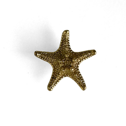 Ручка-кнопка MOS006 brass