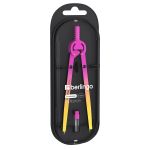 Готовальня 2 предмета, циркуль 170мм Berlingo Radiance, пластиковый футляр, градиент желто-розовый