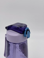 Бутылка для воды с трубочкой силиконовой 480 мл