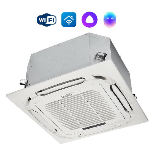 Комплект Ballu BLCI_A_C-18HN8_V3 инверторной сплит-системы, кассетного типа НС-1685945