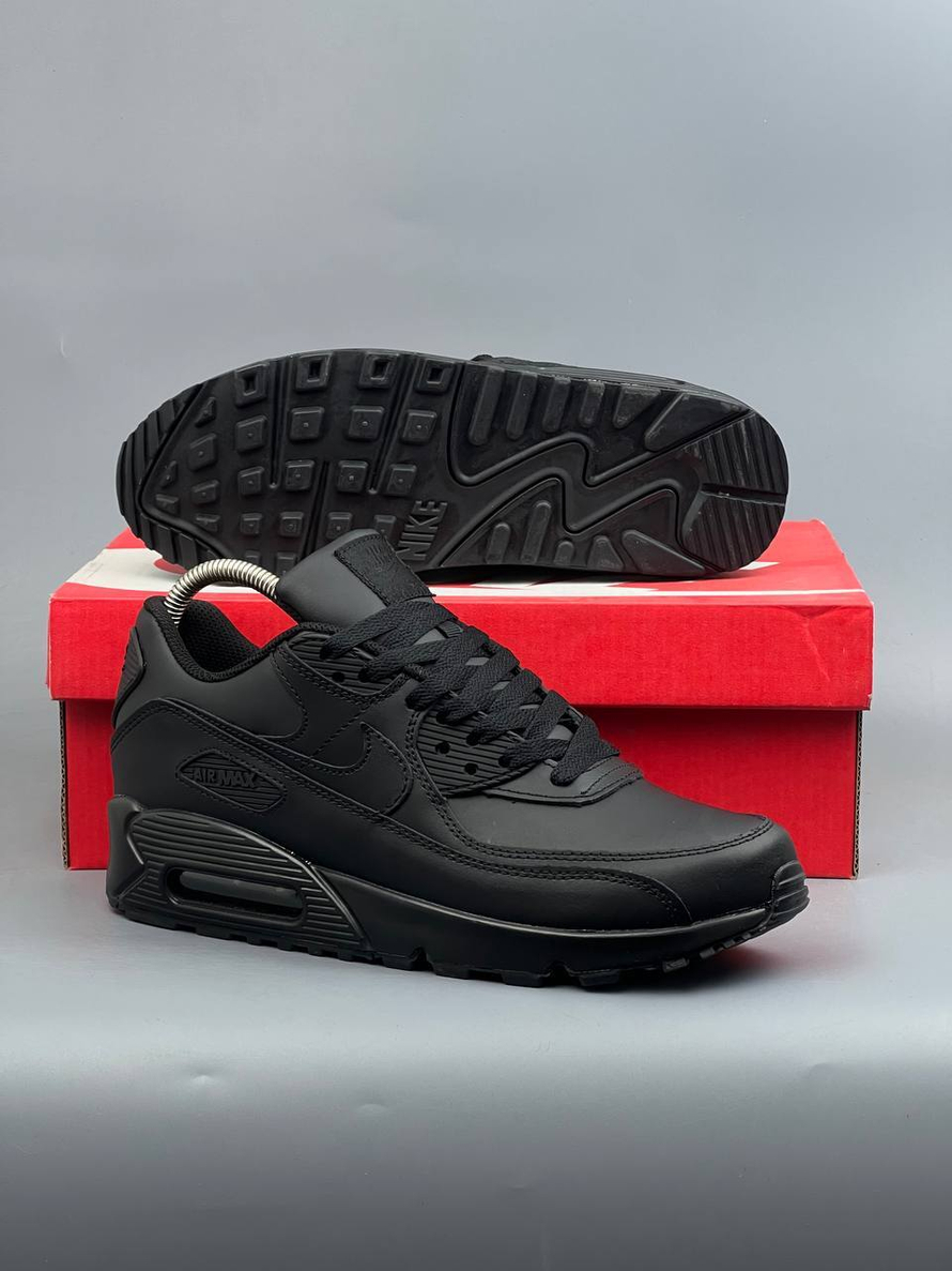 Кроссовки Nike AirMax 90 #357 (черн.)
