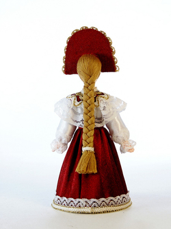 Кукла коллекционная Русская красавица в национальном костюме