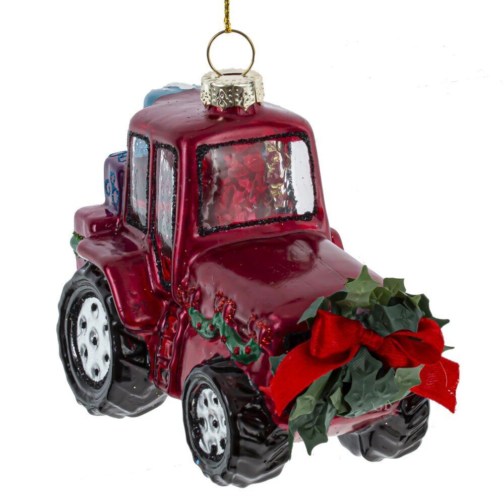 GAEM Украшение новогоднее "Трактор", L10,5 W6 H9 см
