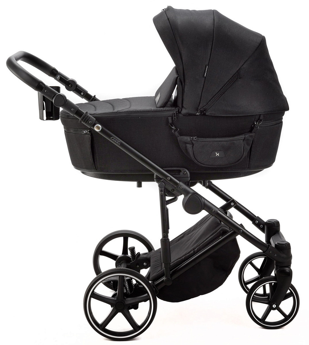 Детская коляска Adamex Zico New 3 в 1 ZN-TK53 (ЧЕРНЫЙ)