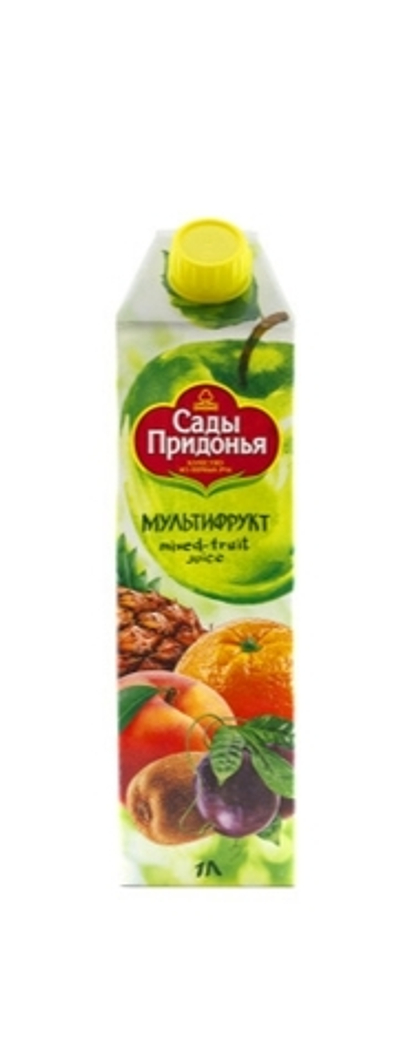 Сады Придонья сок с мякотью Мультифрукт 1л/6