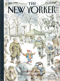 Журнал The New Yorker 25-01-2016