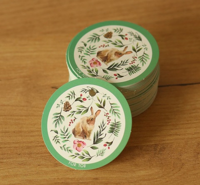 круглая бирка С-69 (упаковка 20 шт.)