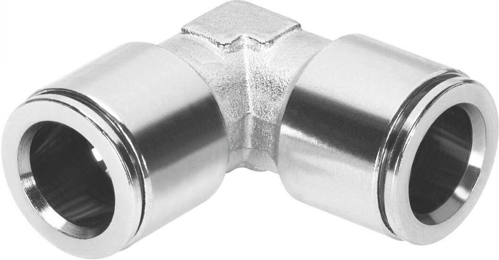 Фитинг цанговый угловой, прямой Festo NPQM-L-Q8-E-P10 (комплект 10 шт)