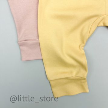 Комплект штанишек хлопковых, Мимоза/дымчатая роза