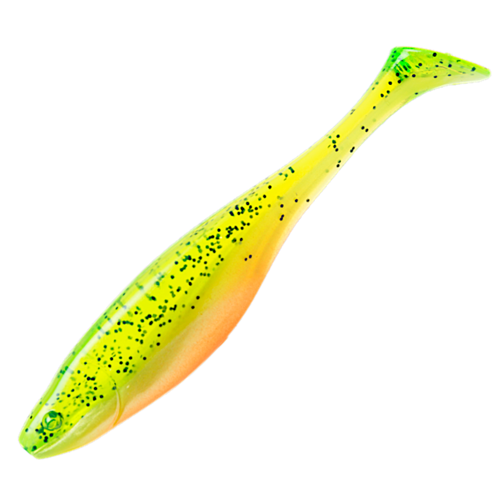 Мягкая приманка Narval Commander Shad 120мм  #015 4шт Pepper/Lemon