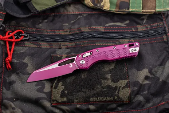 Нож Microtech MSI Ram-Lok S/E Polymer Tri-Grip Cerakote Sangria Standard 210T-1PMCSR