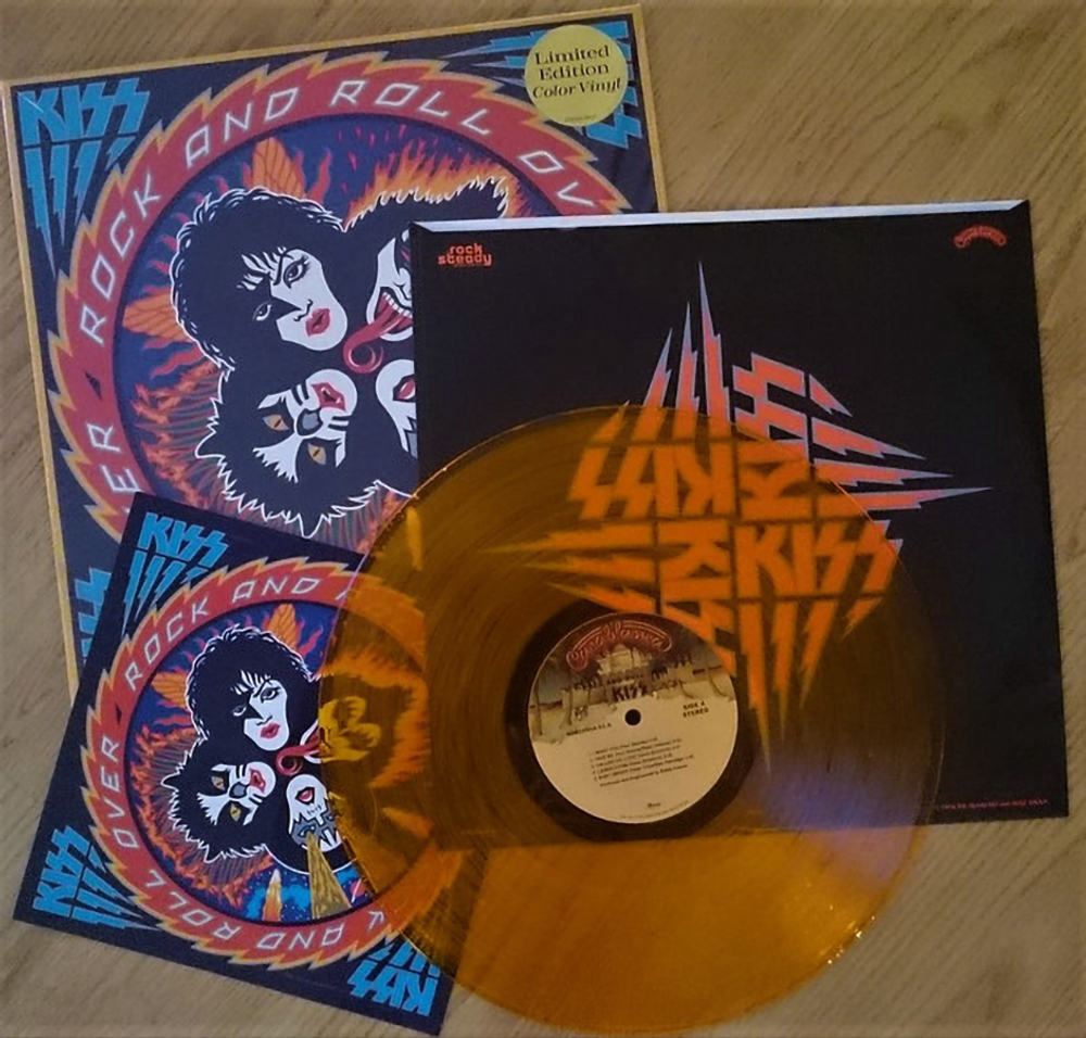 Kiss / Rock And Roll Over (Coloured Vinyl)(LP)
